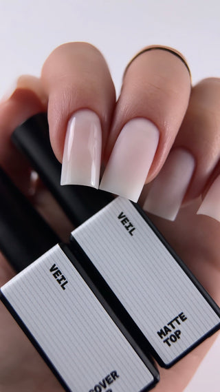 Gloss Cover TOP № 01 Veil – Semi-transparent milky, 10 ml