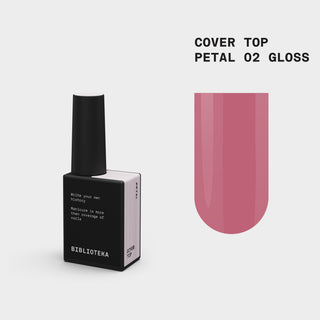 Gloss Cover TOP № 02 Petal – Soft pink, 10 ml