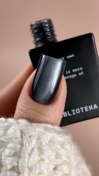 BIBLIOTEKA CAT EYE GEL POLISH № 03 MIDNIGHT – DEEP BLUE, 10 ML