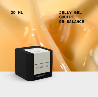 BIBLIOTEKA SCULPT JELLY GEL № 05 BALANCE – NEUTRAL, 20 ML