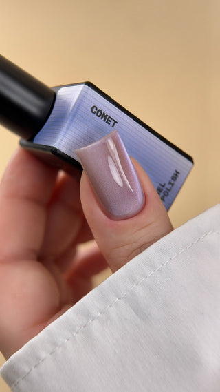 Cat Eye Gel Polish № 14 Comet – cool lavender blue, 10 ml