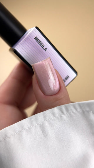 Cat Eye Gel Polish № 15 Nebula – Lilac Pink, 10 ml