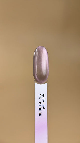 Cat Eye Gel Polish № 15 Nebula – Lilac Pink, 10 ml