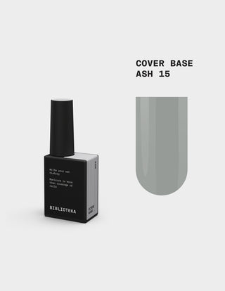 BIBLIOTEKA COVER BASE №15 ASH – ASH, 10 ML