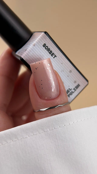 BIBLIOTEKA Gel Polish Cat Eye № 20 Sorbet – powder pink, 10 ml