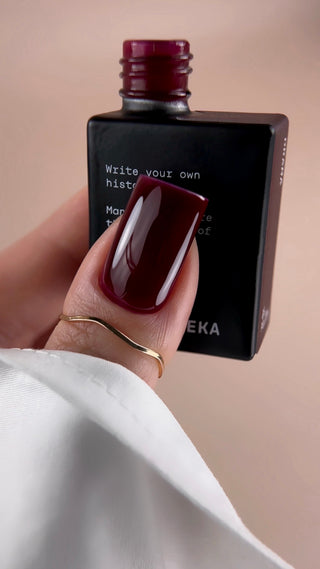BIBLIOTEKA GEL POLISH № 27 DRAMA – BORDEAUX, 10 ML