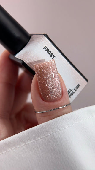 BIBLIOTEKA Cat Eye Gel Polish № 27 Frost – Light Beige, 10 ml