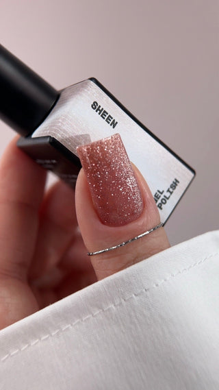 BIBLIOTEKA Cat Eye Gel Polish № 28 Sheen – Warm Light Beige, 10 ml