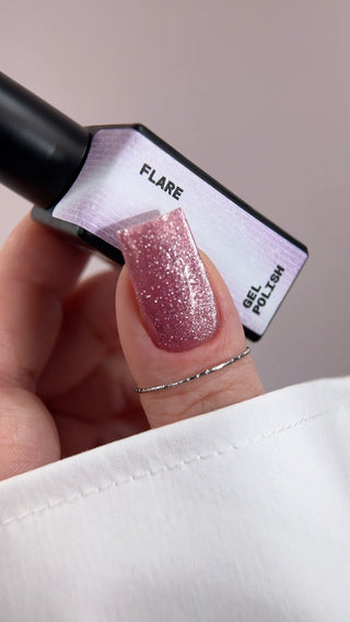 BIBLIOTEKA Cat Eye Gel Polish № 30 Flare – rich pink-purple, 10 ml