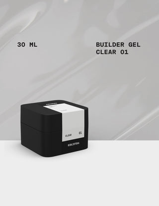 Builder gel № 01 Clear - Transparent, 30 ml
