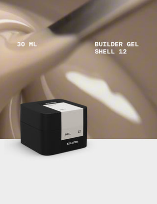 BIBLIOTEKA BUILDER GEL № 12 SHELL, 30 ML