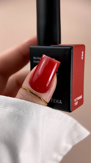 BIBLIOTEKA COVER TOP VITRAGE RED – RED, 10 ML