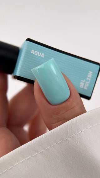 BIBLIOTEKA GEL POLISH № 77 AQUA – COOL TIFFANY, 10 ML.
