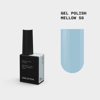 BIBLIOTEKA Gel Polish № 56 Mellow – Sky Blue, 10 ml.