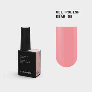 BIBLIOTEKA Gel Polish № 58 Dear – Bright Pink, 10 ml.
195,00 UAH