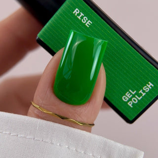 BIBLIOTEKA Gel Polish № 63 Rise – rich green, 10 ml