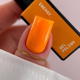 BIBLIOTEKA Gel Polish № 68 Energy – Warm Orange, 10 ml