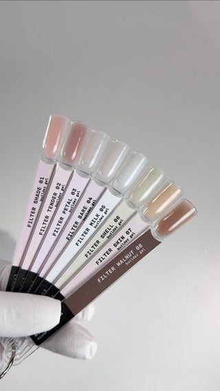 BIBLIOTEKA BUILDER GEL № 02 TENDER FILTER – DELICATE, 30 ML