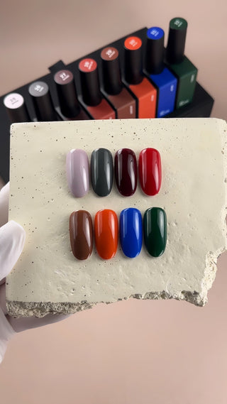 BIBLIOTEKA GEL POLISH № 30 BOLD – ORANGE, 10 ML