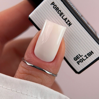 BIBLIOTEKA Gel Polish № 53 Porcelain – Cool Beige, 10 ml